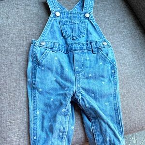 Loveheart overalls Old Navy 3-6 months